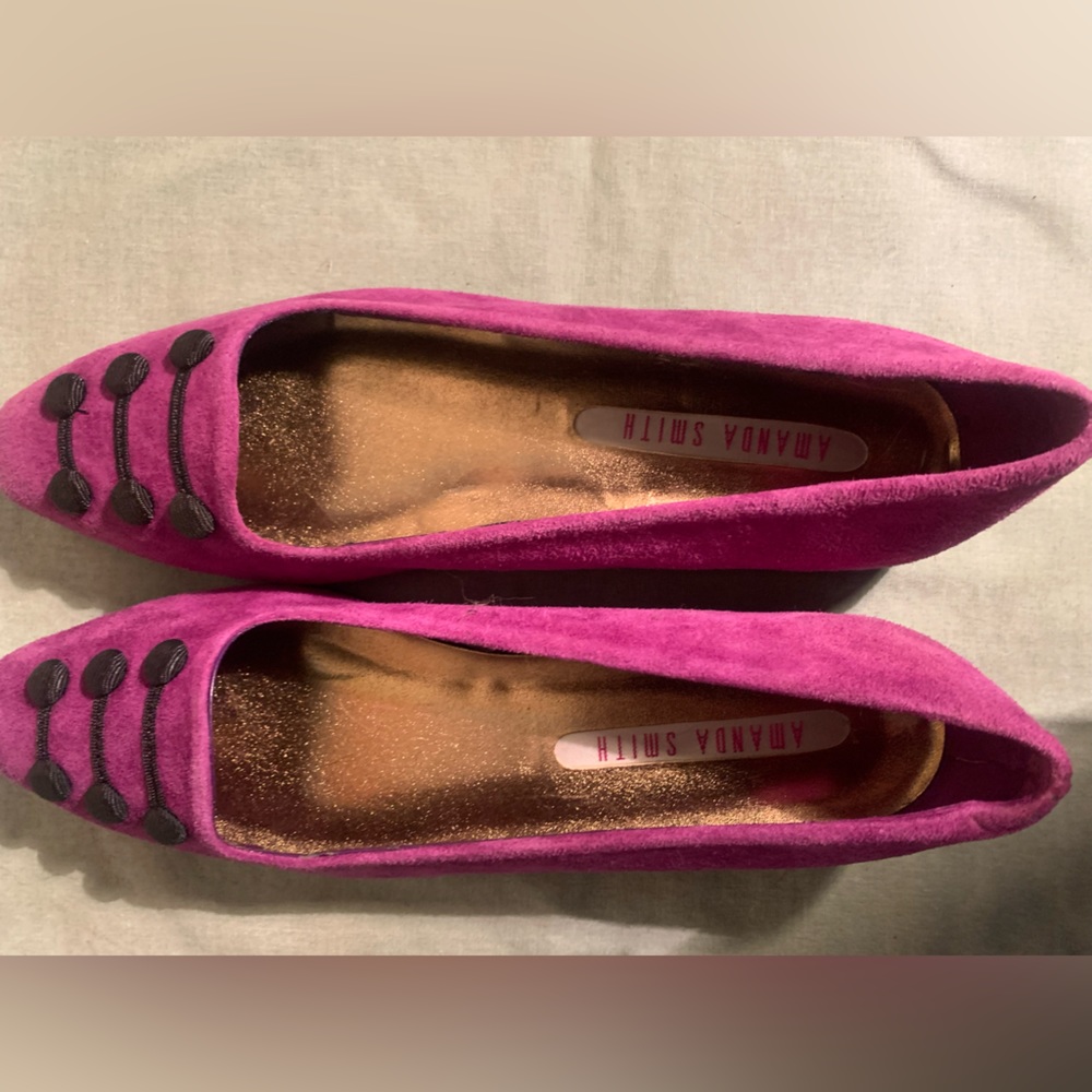 Amanda Smith Suede Flats